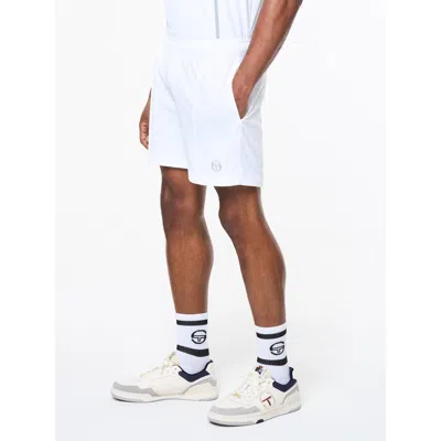 Sergio Tacchini Campo Court Short In White