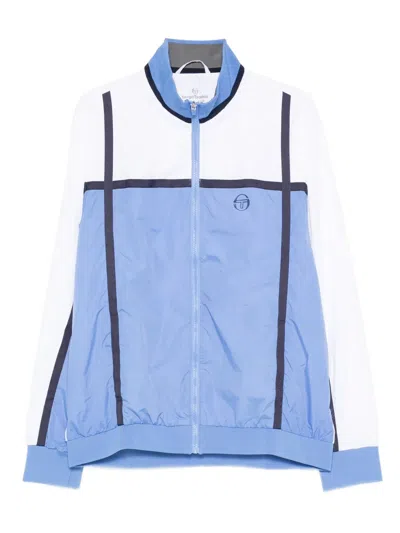 Sergio Tacchini Campo Court Zip Jacket In Blue
