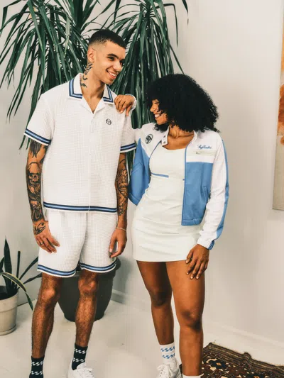 Sergio Tacchini Chiaro Cabana Short In White