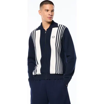 Sergio Tacchini Cipri Knit Cardigan In Black