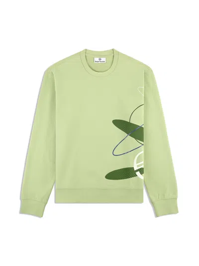 Sergio Tacchini Ciro Crewneck Sweatshirt In Green