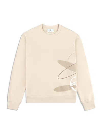 Sergio Tacchini Ciro Crewneck Sweatshirt In Neutral