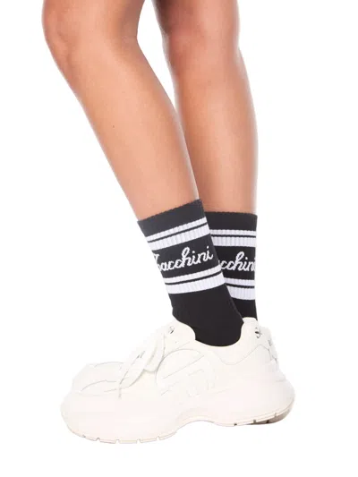 Sergio Tacchini Classico Script Sock In Black