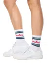 Sergio Tacchini Classico Script Sock In White