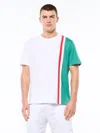Sergio Tacchini Classico T-shirt-brilliant White In Multi