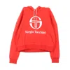 Sergio Tacchini Cleo Women's Cropped Hoodie Vintage Red/navy In Vintage Red/navy