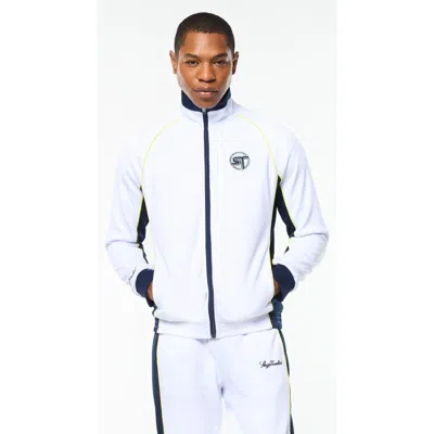 Sergio Tacchini Corsa Track Jacket In White