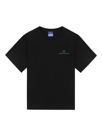 Sergio Tacchini Daily Artwork T-shirt In Black