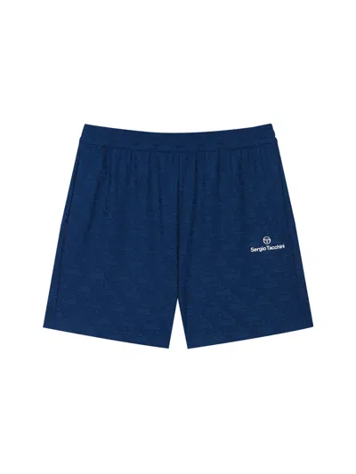 Sergio Tacchini Daily St Jacquard Shorts In Blue