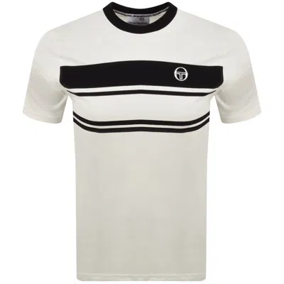 Sergio Tacchini Dallarindo T Shirt Cream In Animal Print