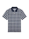 Sergio Tacchini Damarindo Check Polo In Black