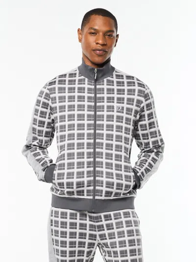 Sergio Tacchini Damarindo Check Track Jacket In Multi