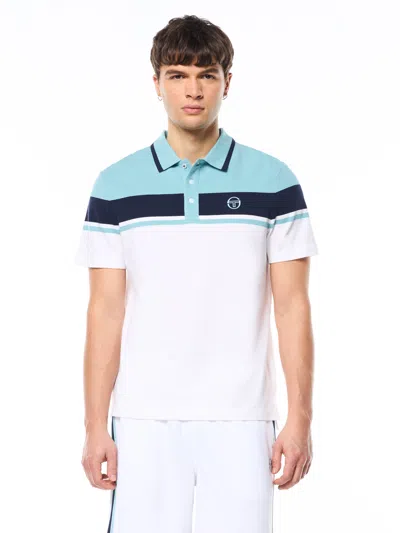 Sergio Tacchini Damarindo Polo In Blue