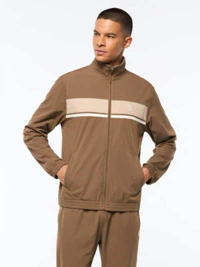 Sergio Tacchini Damarindo Track Jacket In Brown