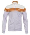 Sergio Tacchini Damarindo Tt Track Top Thistle Biscuit In Multi