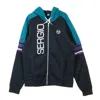 Sergio Tacchini Darwin Sweater Men's Zip Hoodie Navy Ocean In Navy Ocean
