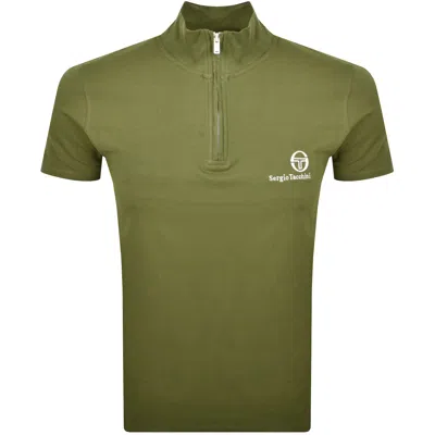 Sergio Tacchini Daytone Funnel Neck Top Green