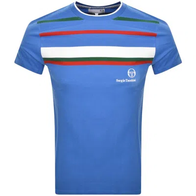 Sergio Tacchini Denver T Shirt Blue