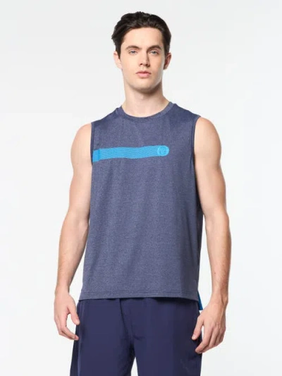 Sergio Tacchini Elio Performance Tank In Blue