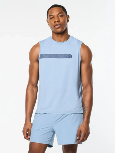 Sergio Tacchini Elio Performance Tank In Blue