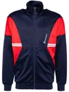 Sergio Tacchini Embroidered Track Jacket In Blue