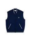 Sergio Tacchini Enzo Knit Vest In Blue