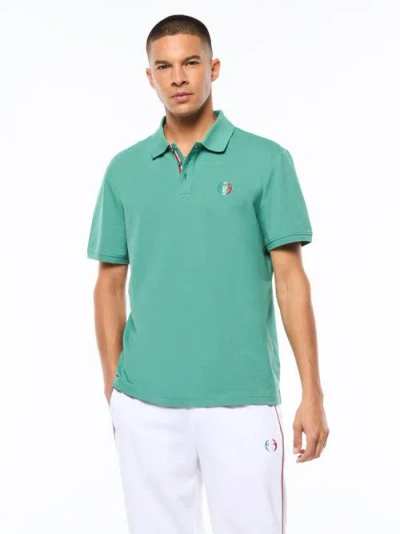 Sergio Tacchini Eredita Polo In Green