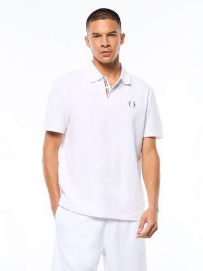 Sergio Tacchini Eredita Polo In White