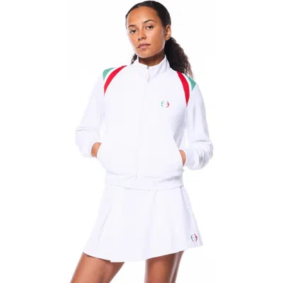 Sergio Tacchini Eredita Track Jacket In White