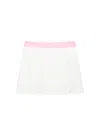 Sergio Tacchini Essential Woven Pleats Skirt In White