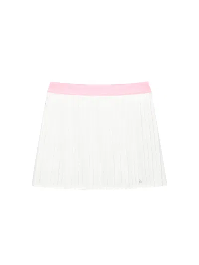 SERGIO TACCHINI ESSENTIAL WOVEN PLEATS SKIRT