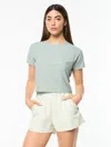 Sergio Tacchini Eva Cropped Top In Green