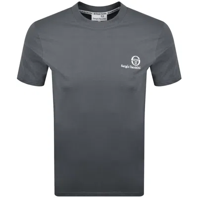 Sergio Tacchini Felton T Shirt Blue In Gray