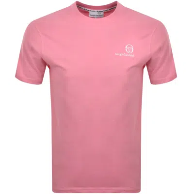 Sergio Tacchini Felton T Shirt Pink In Multi