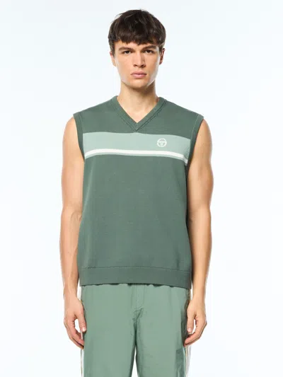 Sergio Tacchini Fico V-neck Vest In Multi