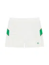 Sergio Tacchini Flag Woven Shorts In White