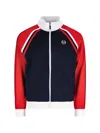Sergio Tacchini Zip Ghibli Sweater In Multi