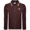Sergio Tacchini Giorno Track Top Brown In Brown
