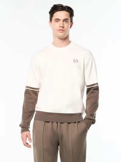Sergio Tacchini Giovane Crewneck In White