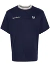 Sergio Tacchini Gobert T Shirt Navy In Blue