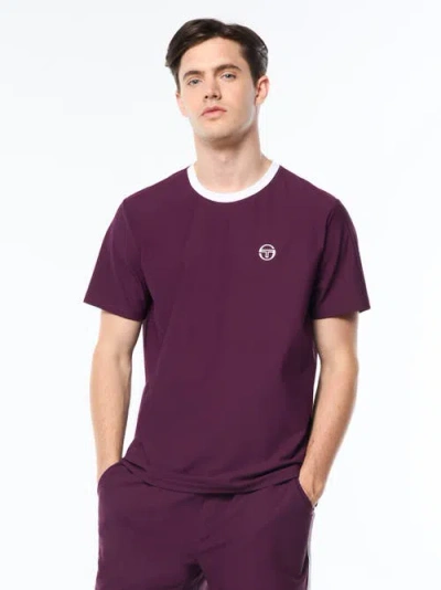 Sergio Tacchini Grata Active T-shirt In Purple