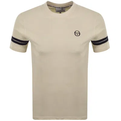Sergio Tacchini Grello T Shirt Beige In Multi