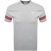 Sergio Tacchini Grello T Shirt High Rise Grey In Grey