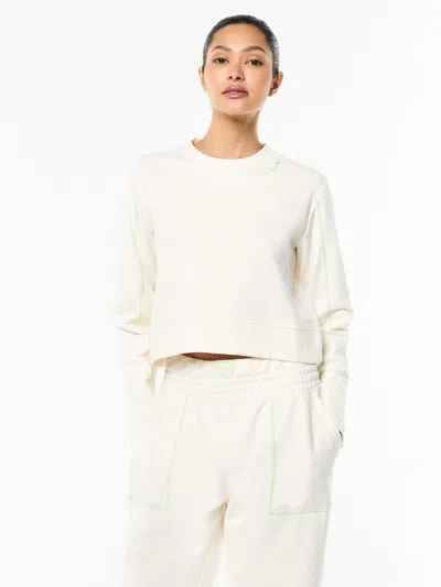 Sergio Tacchini Greta Crewneck In White