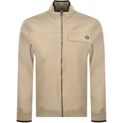 Sergio Tacchini Guilo Track Top Beige In Neutral