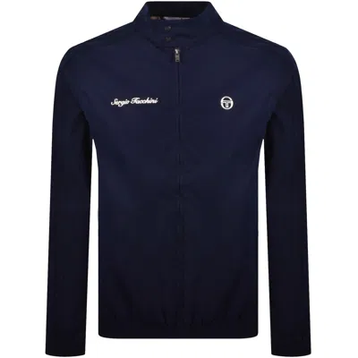 Sergio Tacchini Harrington Jacket Navy In Blue