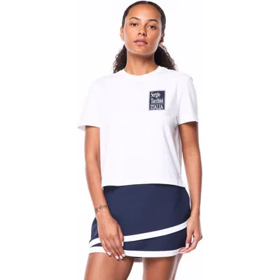 Sergio Tacchini Italia T In White