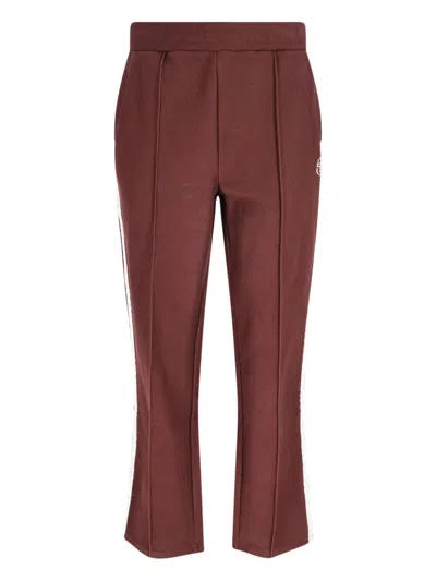 Sergio Tacchini Joggers In Brown