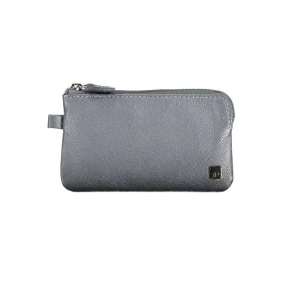 Sergio Tacchini Leather Men Men's Wallet In Gray