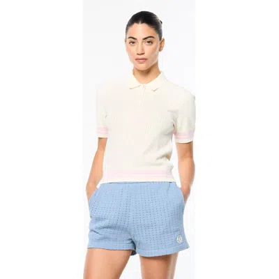Sergio Tacchini Leila Knit Polo In White